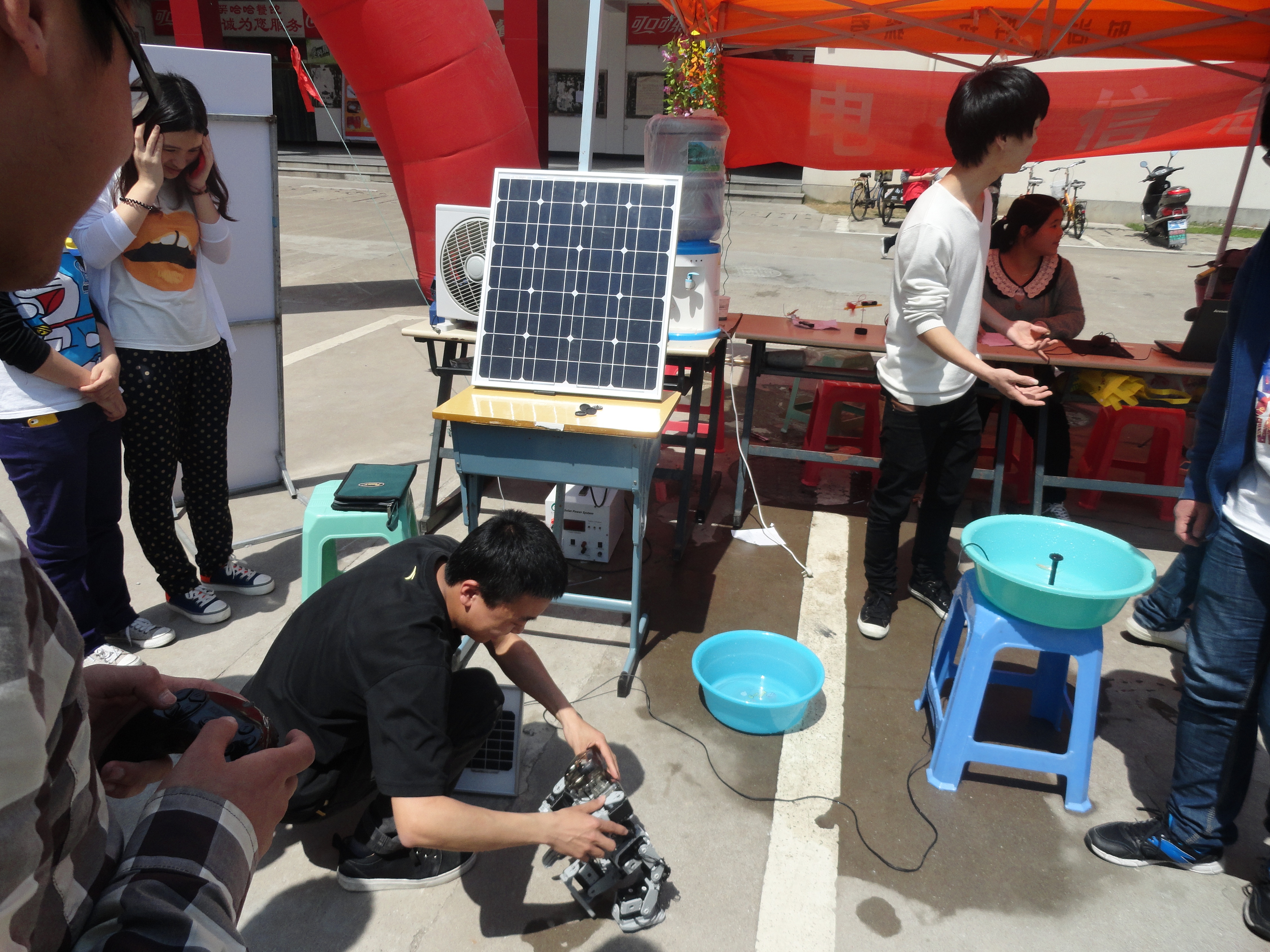 图为：电子信息工程系专业DTY区域